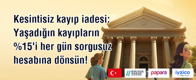 VIP Haftalık Kayıp İadesi promotion banner
